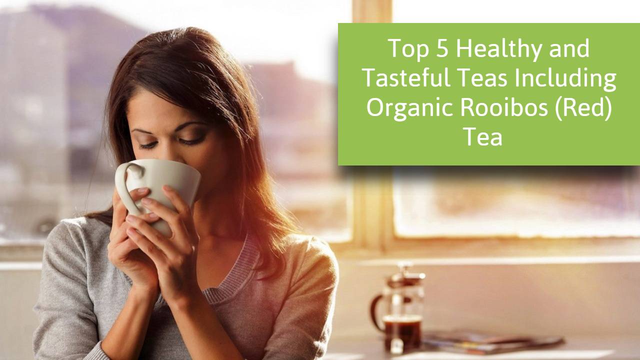 Top 5 Healthy and Tasteful Teas Including Organic Rooibos (Red) Tea 
